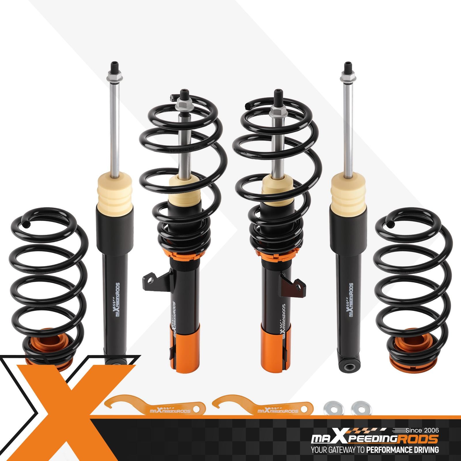 Coilovers Suspension Kit for Audi A3 8P 8PA 8P1 VW Golf Mk5 MK6 2003-2013