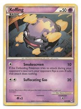 Koffing 60/95 Common Call of Legends Pokemon 2011