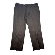 Pantalones de vestir Linea Naturale Luxe Zignone lana cachemir gris para hombre 42 hechos en Italia