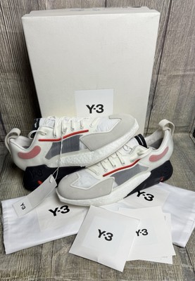 Adidas Y3 Orisan UK 9,5 BNiB GX6080 Herren Sneaker Turnschuhe Weiß Bold Orange