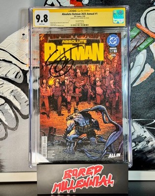 Absolute Batman #1 Second Print Signed Scott Snyder 9.8