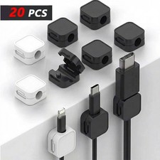 Adhesive Cable Clips 12Pack Wire Cord Organizer for Desk Home Office