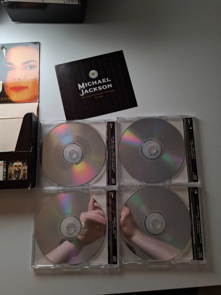 Michael Jackson – Tour Souvenir Pack - 4 Picture CD Single Zustand Sehr gut - Bild 4 von 4