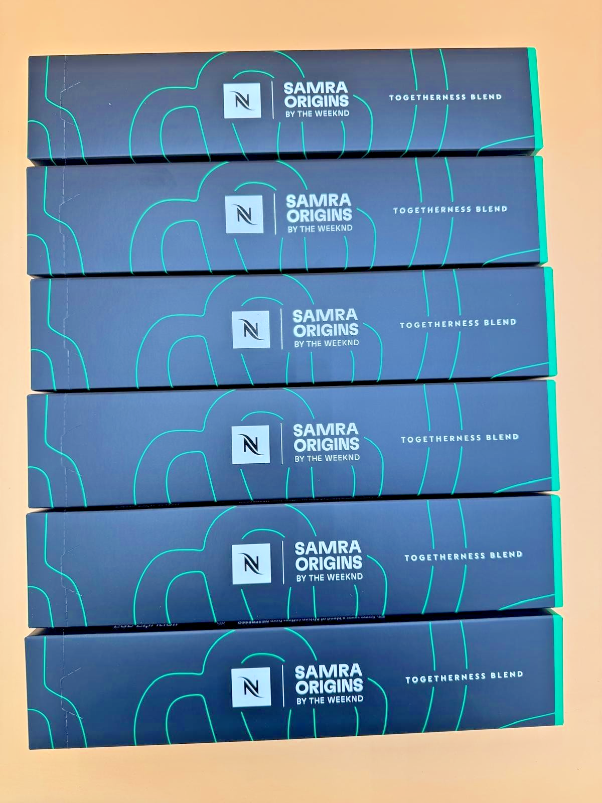 NESPRESSO Vertuo Samra Origins by THE WEEKND Togetherness 6 sleeves NEW 60ct