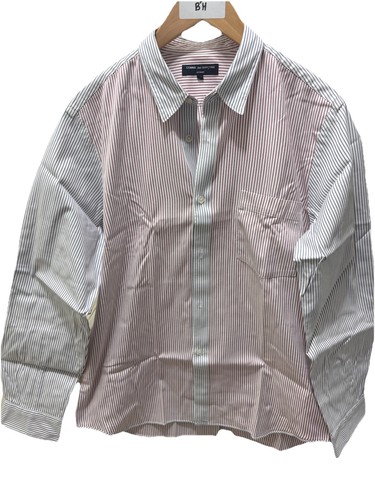 Comme des Garçons, Comme des Garcons Homme Striped Panel Shirt AD2006 Vintage Made in Japan Size M