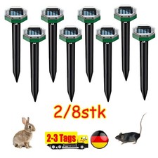 2/8X SOLAR TIERVERTREIBER ULTRASCHALL MARDER ...