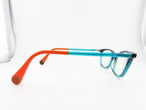 Solo monturas para gafas WOOW, salir 1, 50-18-144, Col.4017, azul, hecho en Italia - Imagen 6 de 16