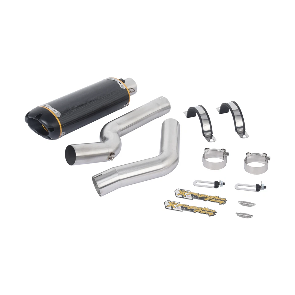 For Honda CBR600RR F5 2005-2024 Exhaust System Front Link Pipe Slip On Mufflers - Изображение 2 из 4
