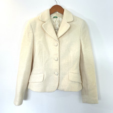 Made in Italy of Benetton Wool Blazer Sz 40 B...