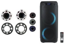 Pair Kicker 48KMXL654 300w 6.5" Marine Boat Speakers w/LED House Party Speaker