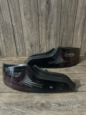 Black For 2006-2007 G35 Skyline Sport 2-Door Coupe LED Tail Lights Brake Lamps