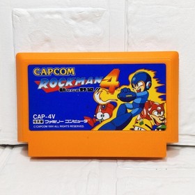 Direct from JAPAN Rockman 4 Aratanaru Yabou Famicom FC CAPCOM Manual Included
