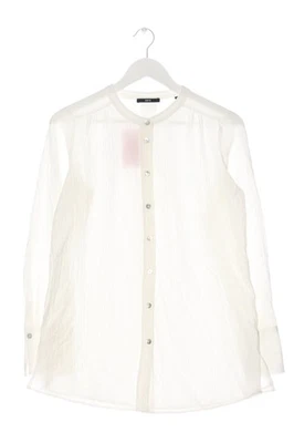 ZERO Chemise à manches longues Dames Chemise T EU 34 blanc style décontracté - Photo 1/4