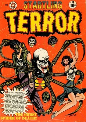 Startling Terror Tales #11 (Black Logo Shadow) Photocopy Comic Book