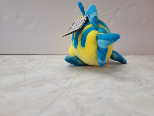 Disney The Little Mermaid Flounder Plush 10" NWT - Picture 3 of 6