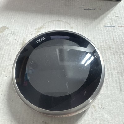 Nest Thermostat WIFI Model: T200577 SN:09AA01AC46160E8N Mirror Stainless steel