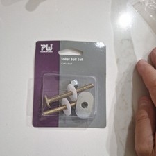 Toilet Bolt Set 6641256 Plumbworks New Sealed package