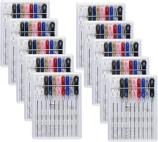 10 Boxes Quick Fix Sewing Kit Travel and Home Pre Threaded Needle Clothing