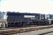 NS 3145 apr86 kodachrome train photo slide 35mm