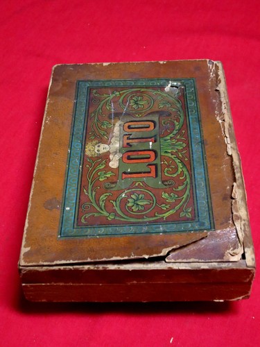 CHRISTMAS 1884 ~ LOTO GAME / VINTAGE - Picture 11 of 11