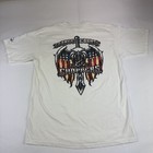 Vtg Orange County Choppers OCC T Shirt Men L White Motorcycle Biker Y2K 90s READ