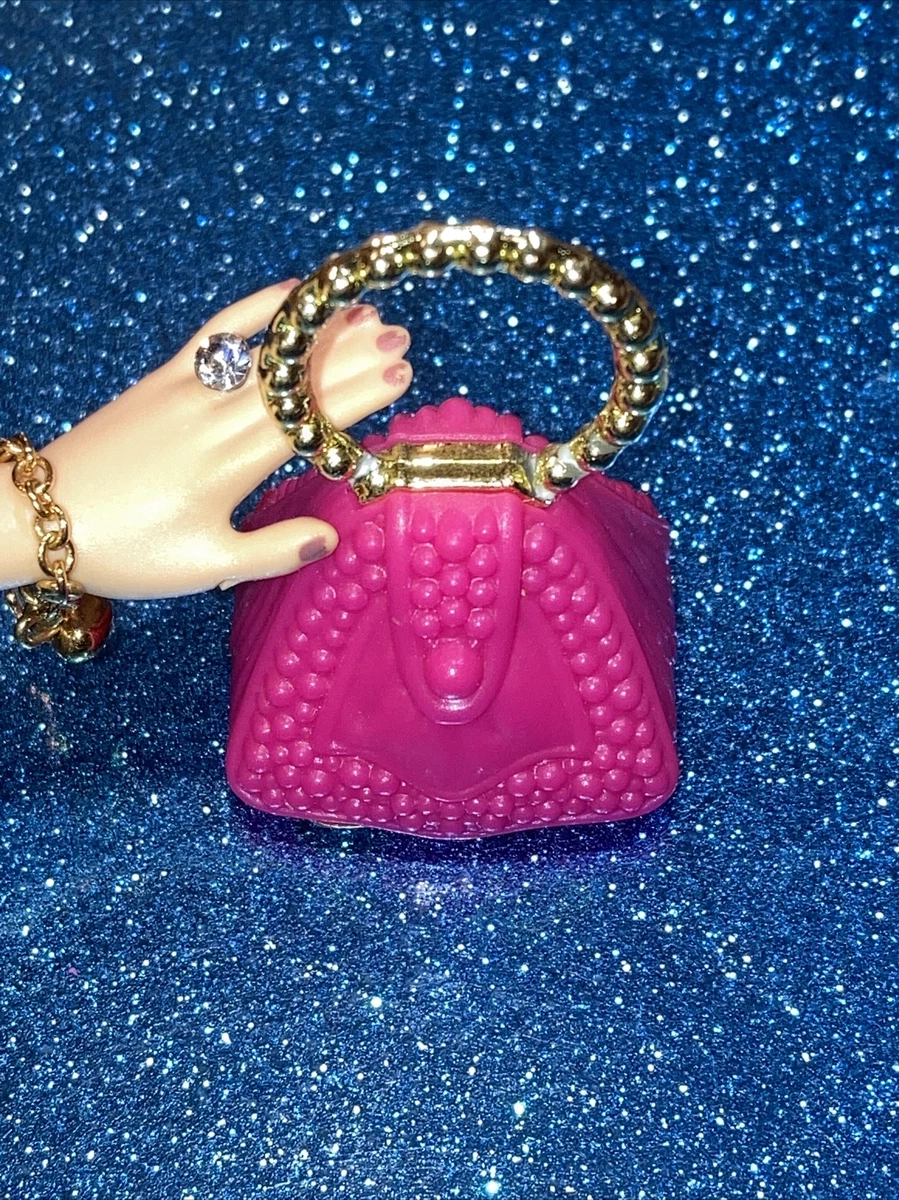 Barbie Fashion Fever Pink Gold Fancy purse Mattel