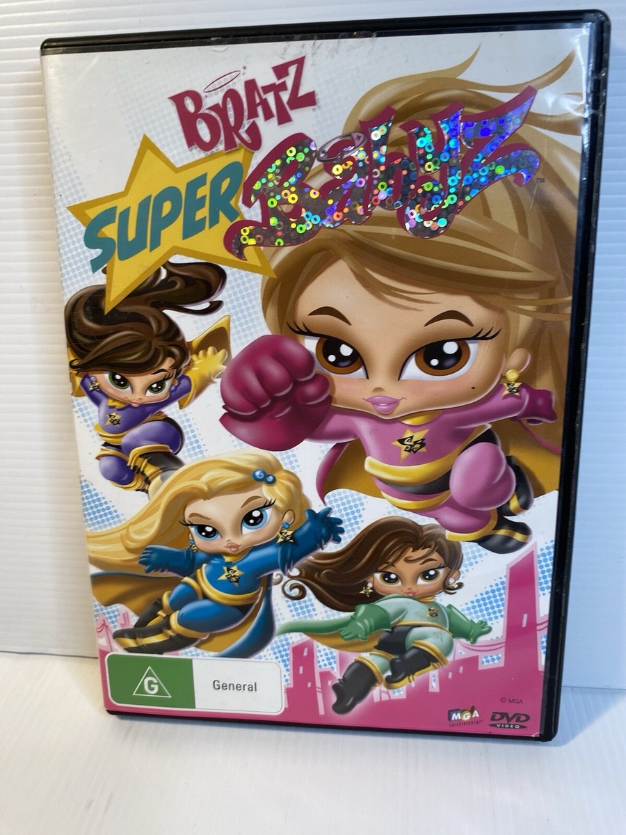 Bratz Super Babyz DVD MGA Entertainment Rated G R4 UK