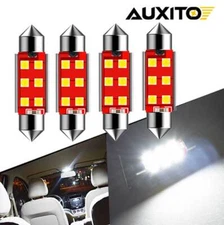 Auxito Super Bright 4x Festoon 578 212-2 6000K LED Map Light Bulbs for GMC Ford
