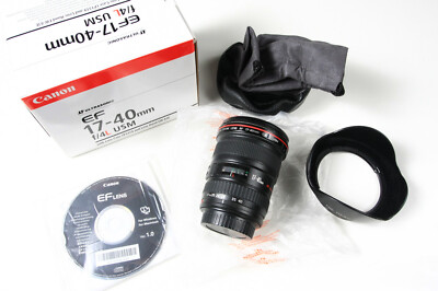 Canon Ultrasonic EF 17-40mm f/4 L USM Wide Zoom Lens in Canon Ultrasonic EF 17-40mm f/4 L USM Wide Zoom Lens in