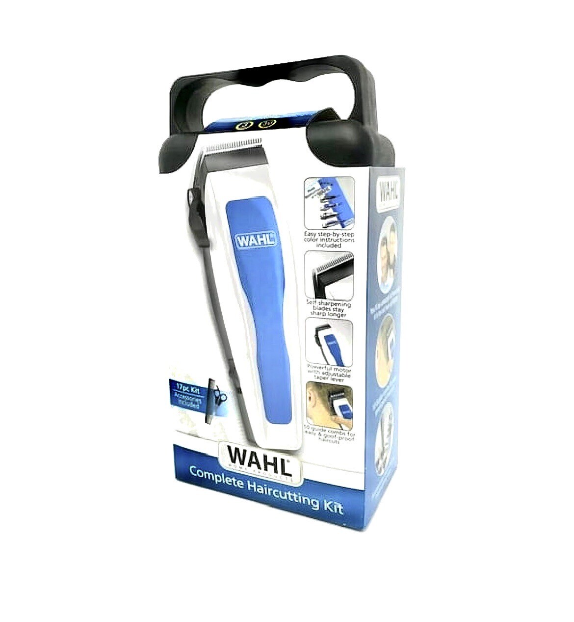 WAHL 17 Piece Complete Haircutting Kit With Accessories & Storage Case