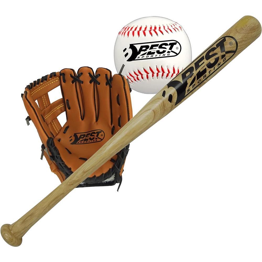 Лучший спортивный бейсбольный набор Kinder Jugendliche Baseballschlger Holz Handschuh 7990₽