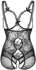 Plus Size Womens Sexy Lingerie Lace Mesh Babydoll Underwear Sleepwear Nightwear