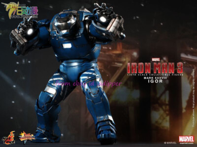 Perfect HT Mms215 1/6 Iron Man Mark 38 Xxxviii Igor Action Figure