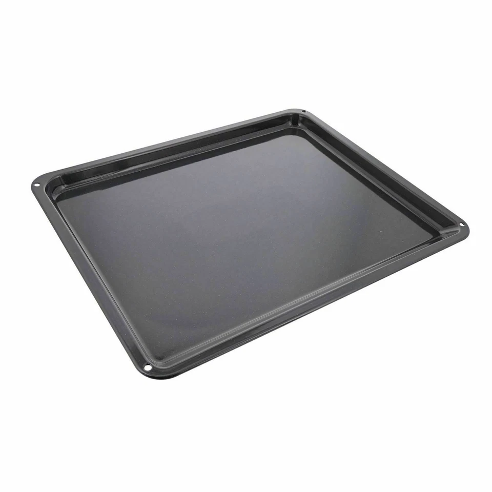 Genuine Zanussi Electrolux AEG Oven Enameled Deep Baking Tray 466 x 385 x 22 mm
