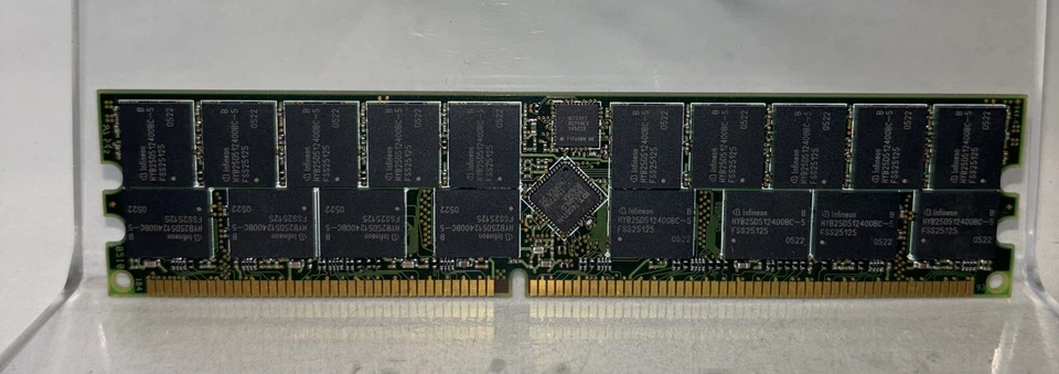 Infineon 2GB PC3200 DDR-400MHz ECC DIMM HYS72D256220GBR-5-B (UNTESTED) - Image 2 of 4