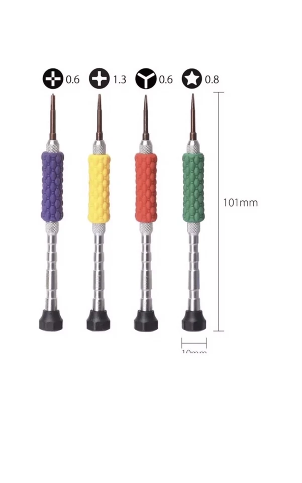 Opening Tool Kit Set Pry Screwdriver repair Cell Phone iPhone XS 11 12 Pro 14 15 - Image 3 of 4