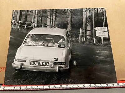 Austin 1800 Raymond Joss John Fitzpatrick 1965 Monte Carlo Rallye Foto BW DJB94B