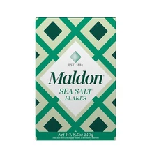 Maldon Salt, Sea Salt Flakes, 8.5 oz (240 g), Kosher, Natural, Handcrafted, Gour