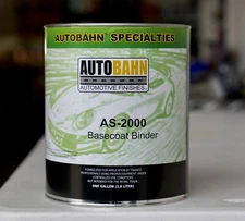 Autobahn AS-2000 Basecoat Binder GALLON Size!