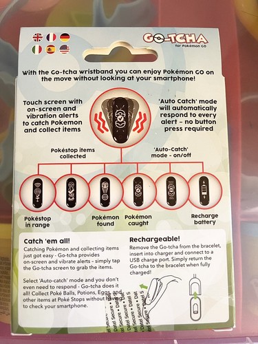 Datel Pokemon Gotcha Wrist Band For Iphone Android New Ebay