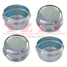 4 Pack Grease Cover Dust Cap Wheel Center Caps For Trailer Axle Hub Boat Camper