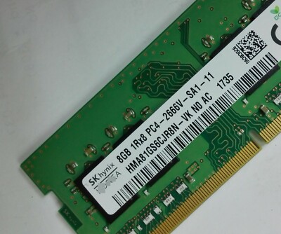 SK Hynix 8GB DDR4 2666 Laptop SODIMM RAM 1Rx8 PC4-21300