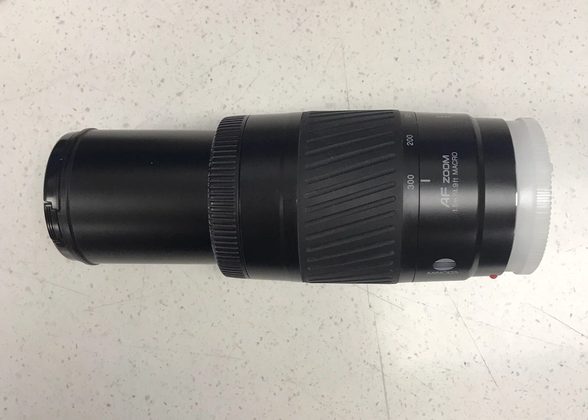 Minolta AF 75-300mm/f4.5-5.6 (D) Macro Lens | eBay