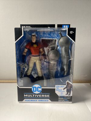 Peacemaker Unmasked DC Multiverse Build A Figure The Suicide Squad - NEW