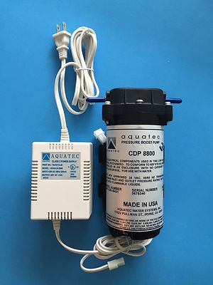 AQUATEC 8851 SERIES RO BOOSTER PUMP 24VAC 8851-2J03-B421 + TRANSFORMER