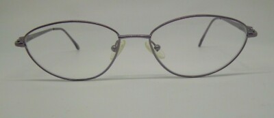 Safilo Elasta 4782 Light Purple Q40 Metal Eyeglasses Frame 52-16-130 Italy RX