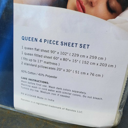Nanotex • Coolest Comfort • Bettwäsche mit 1000 Fadenzahl • Queen Set - Bild 3 von 4