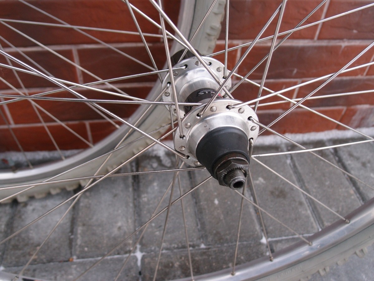Paire De Roues VTT Sun Rims CR16 – 26 Pouces, Moyeux Shimano STX, USA