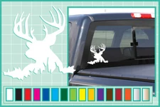 BUCK Deer cut vinyl decal #3 car truck window Hunting sticker Deer Hunt
