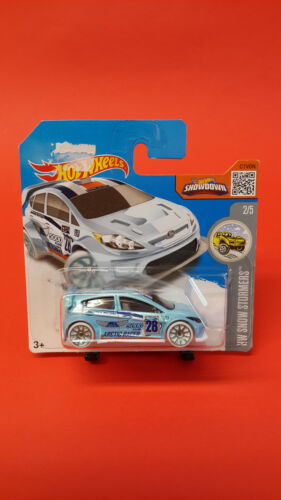 HOT WHEELS 2016 2/5  '12 FORD FIESTA SNOW STORMERS 157/250. - Picture 1 of 2
